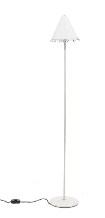 PAMIO ROBERTO, TOSO RENATO Budur Lampada da terra in vetro bianco con filo e...