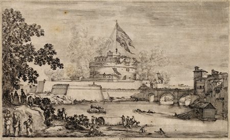 Stefano Della Bella, Castello S.t Angelo. 1634 ca.