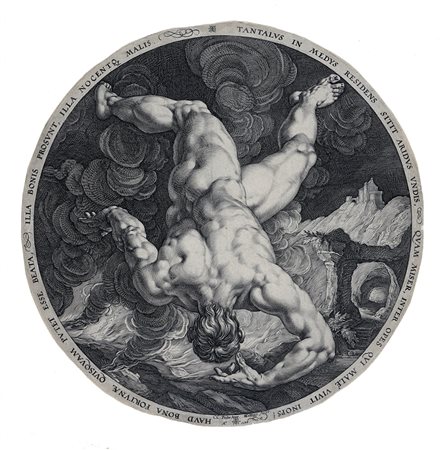 Hendrik Goltzius, Tantalo. 1588.