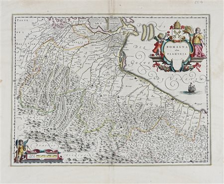 Willem Janszoon Blaeu, Romagna olim Flaminia. Amsterdam: 1640 ca.