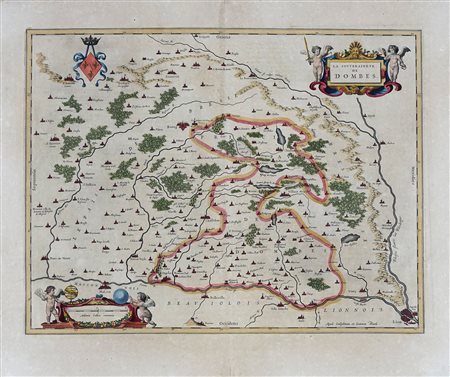 Johann Baptist Homann, Tabula Aquitaniae complectens Gubernationem Guiennae et Vasconiae exhibita. Nuremberg: 1710.