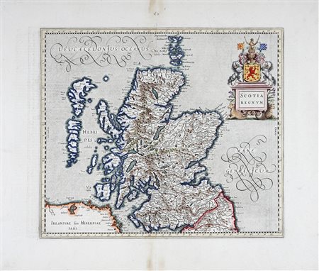Gerard Mercator , Scotia Regnum. Amsterdam: 1636 ca.