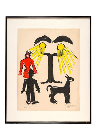 Alexander Calder, Hommage à Man Ray. 1974.
