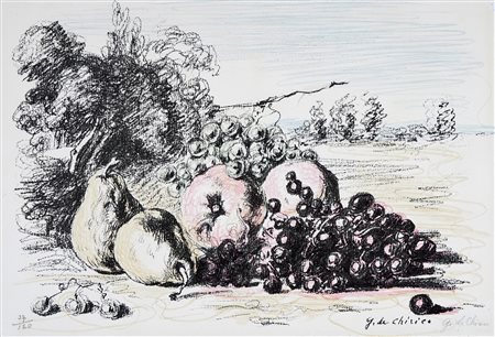 Giorgio De Chirico, Natura morta. 1964.