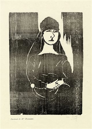 Chana Orloff, Portrait de Madame Franconi. 1919.