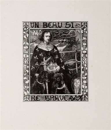 Richard Nicolaüs Roland Holst, Un beau sire grave. 1893.