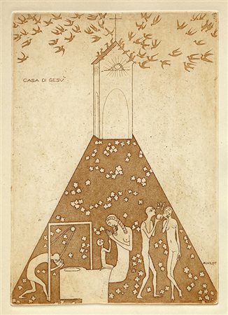 Adolfo Wildt, Casa di Gesù. 1919 ca.