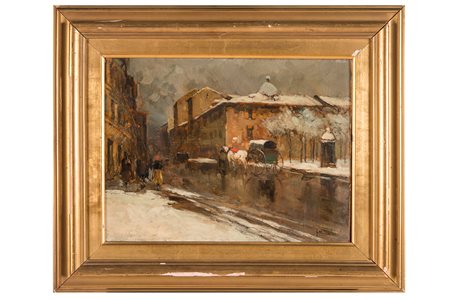 Mosè Bianchi, La carrozza. 