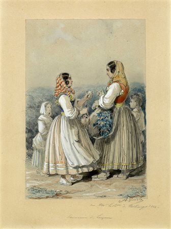 Alfred André Geniole, Souvenir de Luques. 1844.