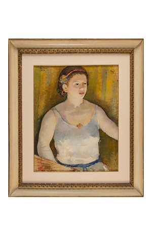 Franco Gentilini, La cantante. 1930.