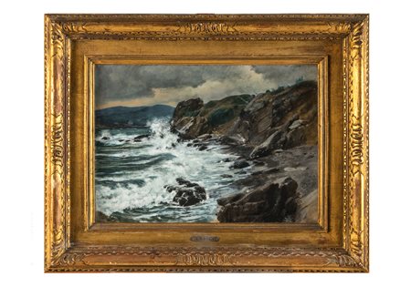 Adolf Hirémy-Hirschl, Vihar (Tempesta). Inizio del XX secolo.