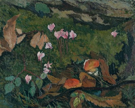 Giovanni Malesci, Fiori e foglie.  