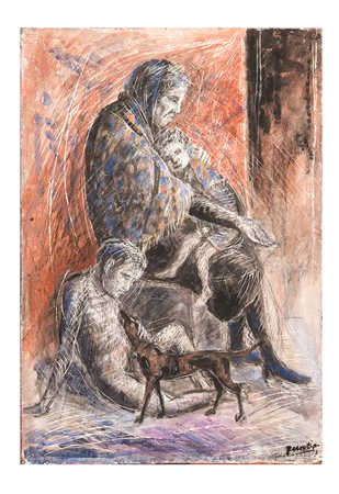 Quinto Martini, L'elemosina. 