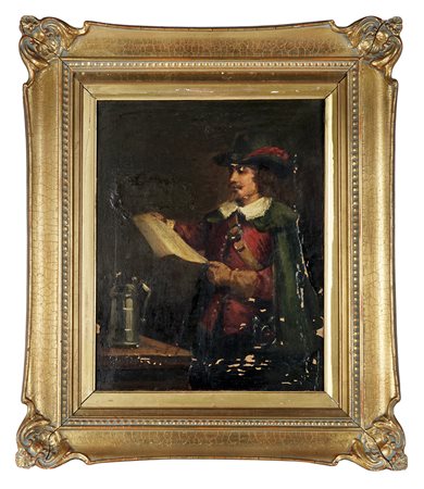 Von Adolph Menzel, Ritratto maschile. 