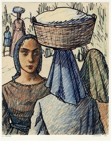 Dyalma Stultus, Contadine. 1970.