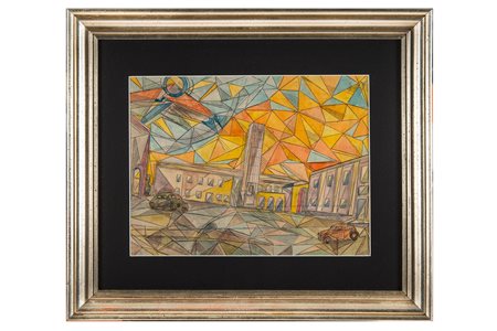 Uberto Bonetti, Aprilia. Seconda metà degli anni '30 del XX secolo.