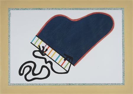 Gianfranco Comai, Jazz. Lotto composto di 3 disegni. 1988.