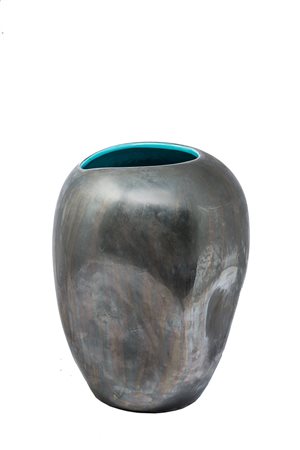 Gerry De Bastiano, Cerulean Collapsing Vase. 