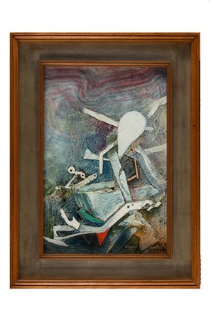 Lucio Del Pezzo, Meccano. 1962.