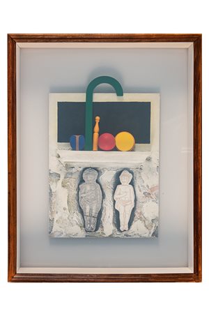 Lucio Del Pezzo, Ex voto di bambini. 