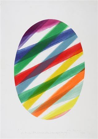 Piero Dorazio, Senza titolo. 1988.