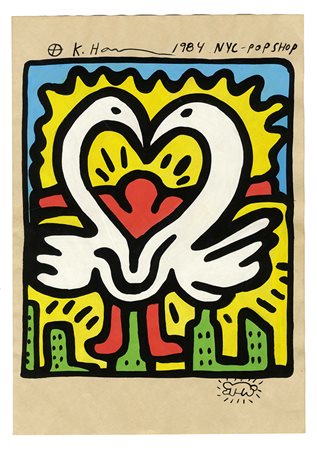 Keith Haring, Untitled. 1984.