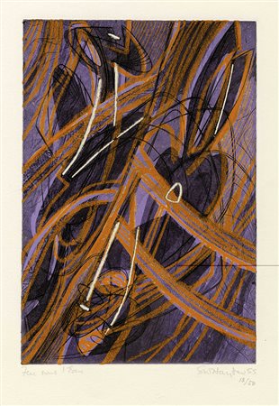 William Stanley Hayter, Lotto composto di 2 incisioni. 1949-55.