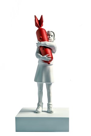 Banksy, Bomb Hugger. 2017.