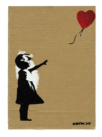 Banksy, Dismaland. The Balloon Girl. 2015.