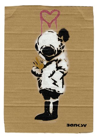 Banksy, Dismaland. Deep sea diver. 2015.