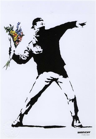 Banksy  [da], Flower Thrower. 