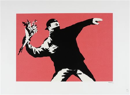 Banksy  [da], The flower thrower. 