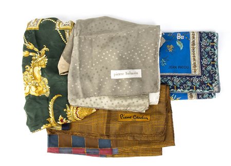 Cardin, Balmain, Patou - foulard