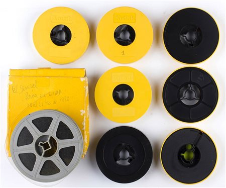 Peron, Evita  (nata María Eva Duarte Los Toldos, 7 maggio 1919 -  Buenos Aires, 26 luglio 1952) - Bobine di pellicole in Super8