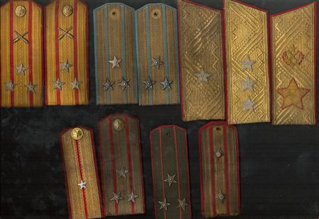 Bulgaria - Lotto di spalline