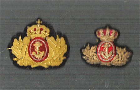 Danimarca - Lotto di due fregi di marina