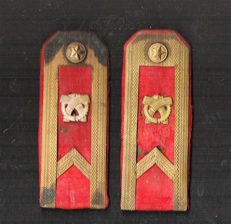 Jugoslavia - Coppia di controspalline