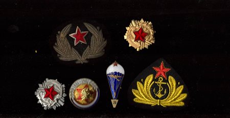 Jugoslavia - Lotto di 5 fregi e un brevetto URSS