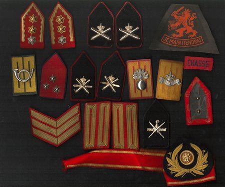 Olanda - Lotto di mostrine e gradi