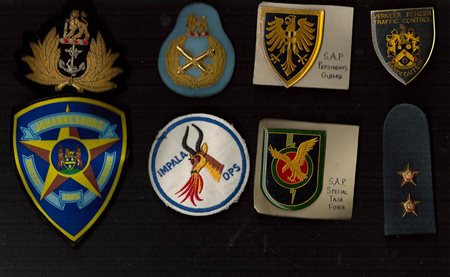 Sud Africa - Lotto di distintivi