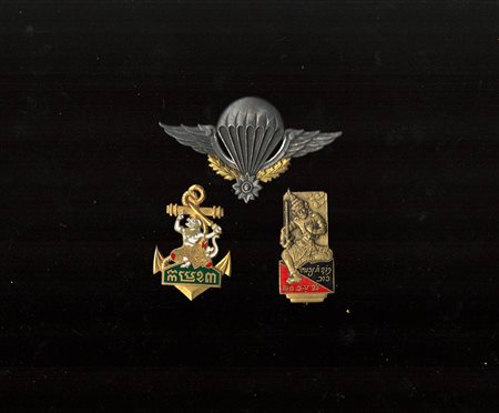 Tailandia - Lotto di 3 distintivi