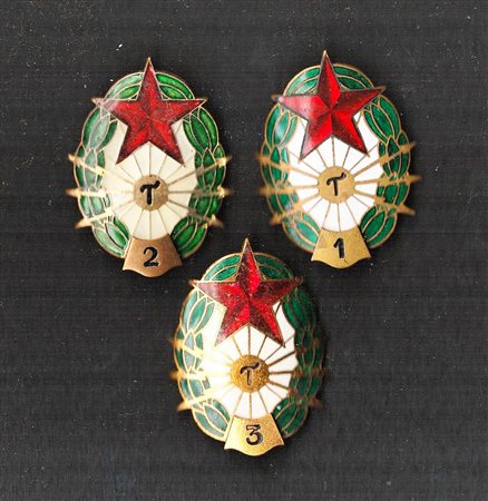 Ungharia - Lotto di 3 distintivi