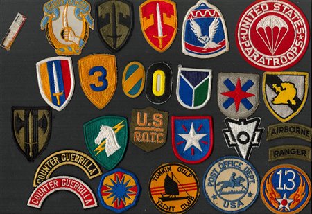 USA - Lotto di 61 patches