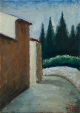 Ottone Rosai (Florenz/Firenze 1895 - Ivrea 1957) Strada (Via San Leonardo),...
