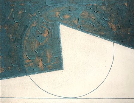 Marcolino Gandini (1937 - 2012) Senza Titolo, 1964,;Olio su tela, 70 x 90 cm...