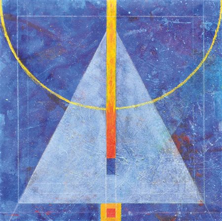 Angela Occhipinti Tensione di un arco immobile nr. 1;Tecnica mista su tela,...