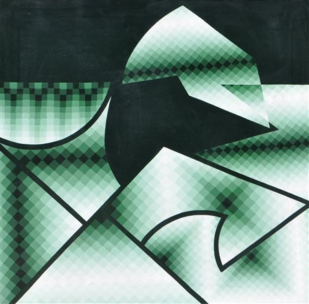 Berty Skuber Berty Skuber Senza titolo, 1971;Acrilico su tela, 78 x 78 cm...