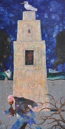 Antonio Possenti (Lucca 1933 - 2016) Il gabbiano, il pipistrello e il pruno,...