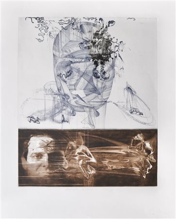 Jiri Anderle (Pavlíkov, Rakovnicko 1936) Perspective Nr. 7, 1971;Acquaforte...