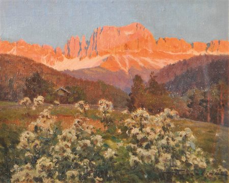 Ulderico Giovacchini (Florenz/Firenze 1890 - Bozen/Bolzano 1965) Catinaccio,...